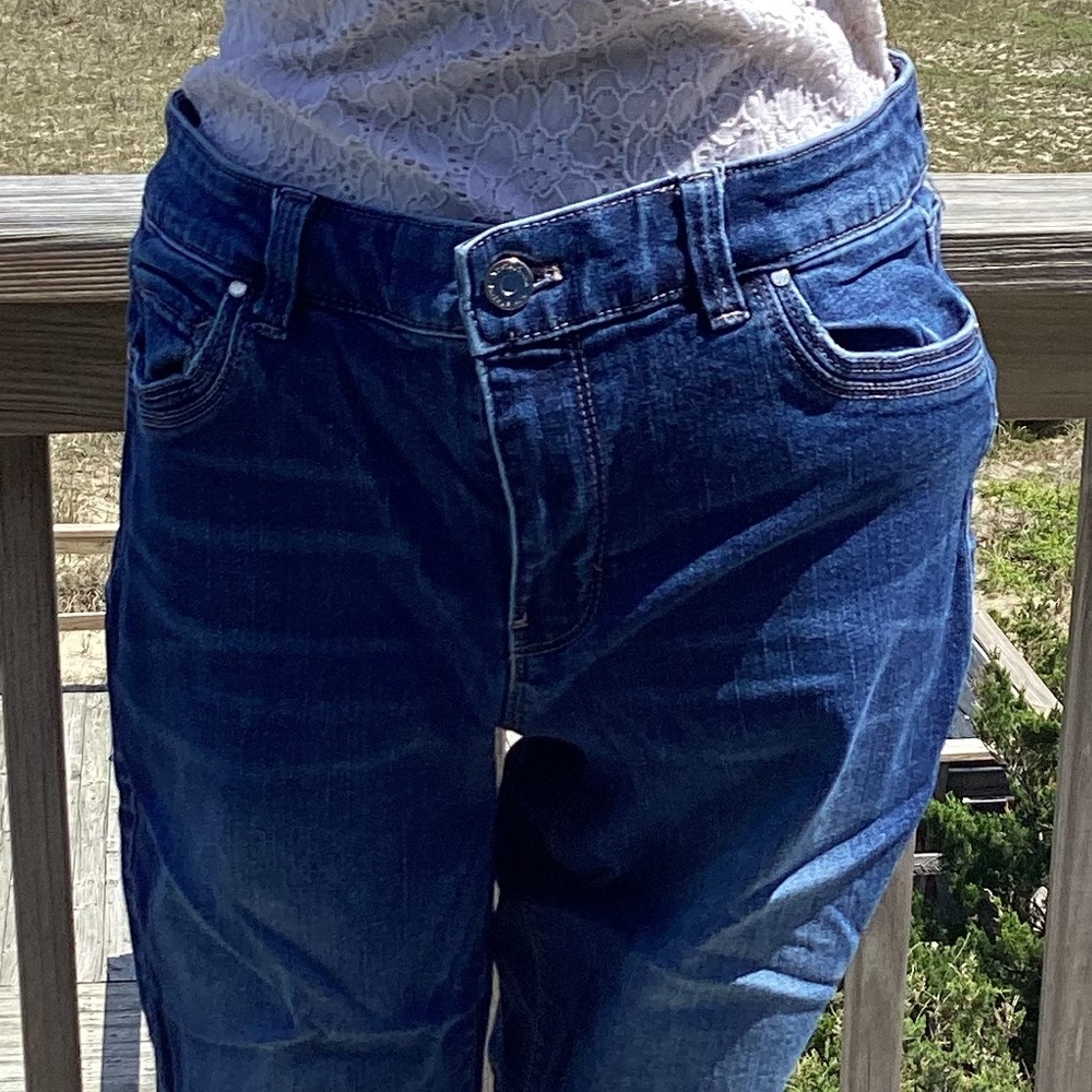 White House Black Market Slim Crop Jeans - Picture 6 of 14